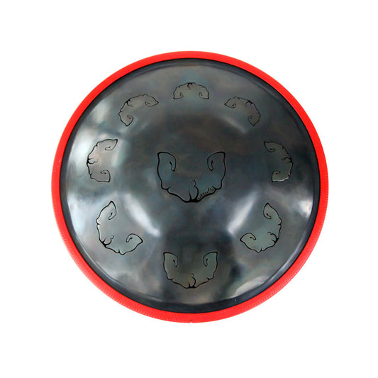 20 Zoll Butterfly Drum - F# Gong Stahlzunge Handpan