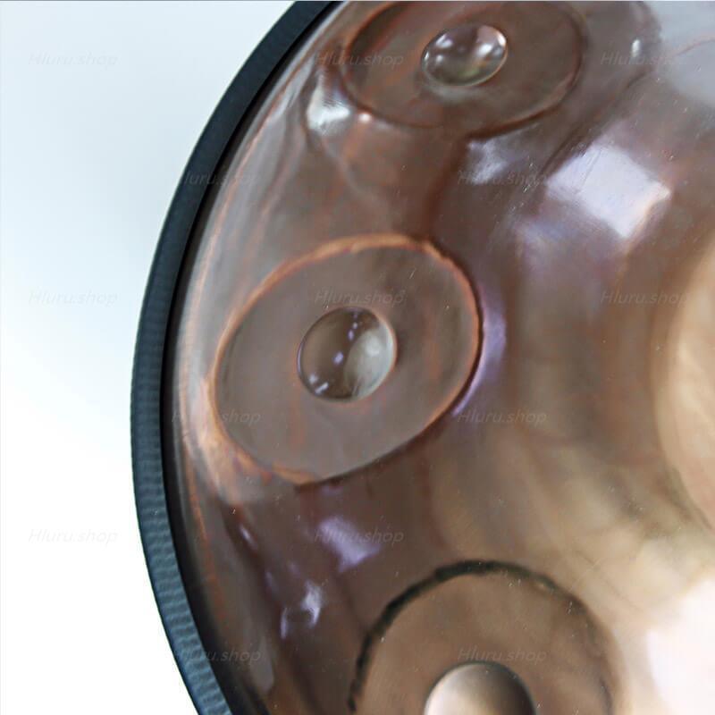 Maßgeschneiderte Mountain Rain F3 22 Zoll 14(12+2) Töne Edelstahl-Handpan-Trommel, erhältlich in 432 Hz und 440 Hz