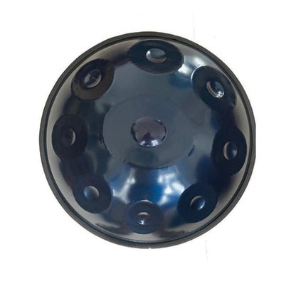 MiSoundofNature Handpan Hand Pan Drum D Major 22 Inches 9 Notes High-end Stainless Steel / Nitride Steel Percussion Instrument, Available in 432 Hz and 440 Hz