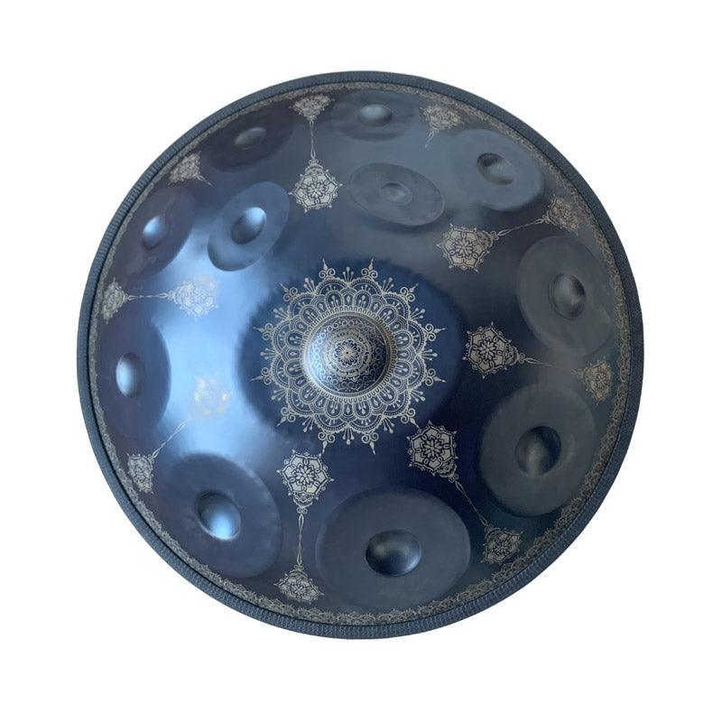 MiSoundofNature Handmade Customized Stainless Steel / Nitrided Steel Handpan Drum C# Annaziska Scale 22 Inch 9/10/12 Notes