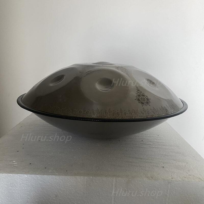 MiSoundofNature Handmade Customized Stainless Steel / Nitrided Steel Handpan Drum C# Annaziska Scale 22 Inch 9/10/12 Notes