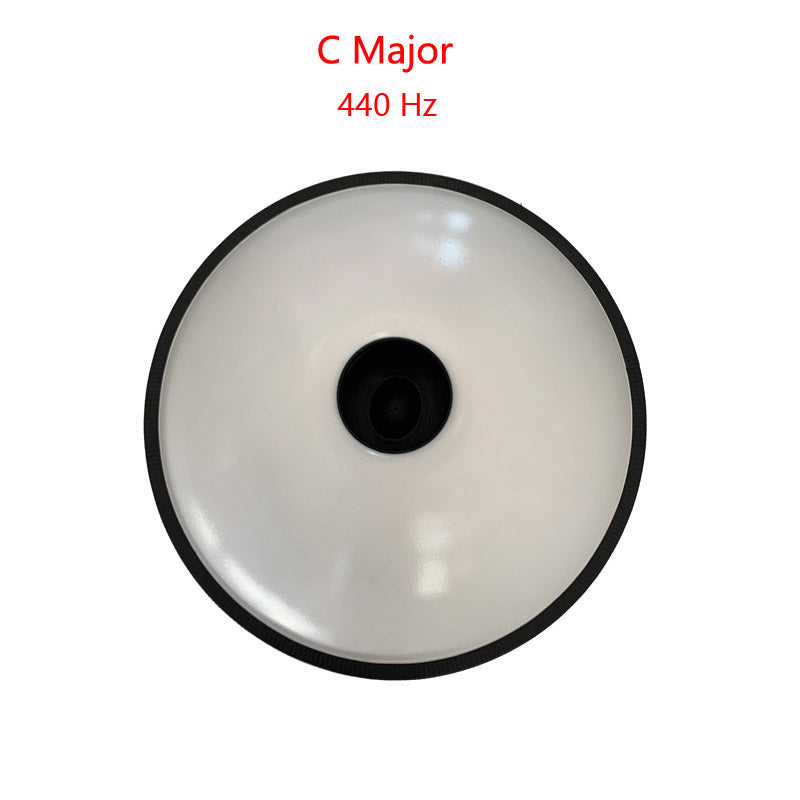 MiSoundofNature Customized Handpan Drum C Major 22 Inch 9 Notes High-end Stainless Steel, Available in 432 Hz and 440 Hz