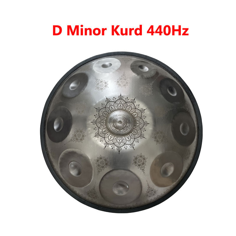 Fame Handpan One 432 Hz D-Minor Spiral Design