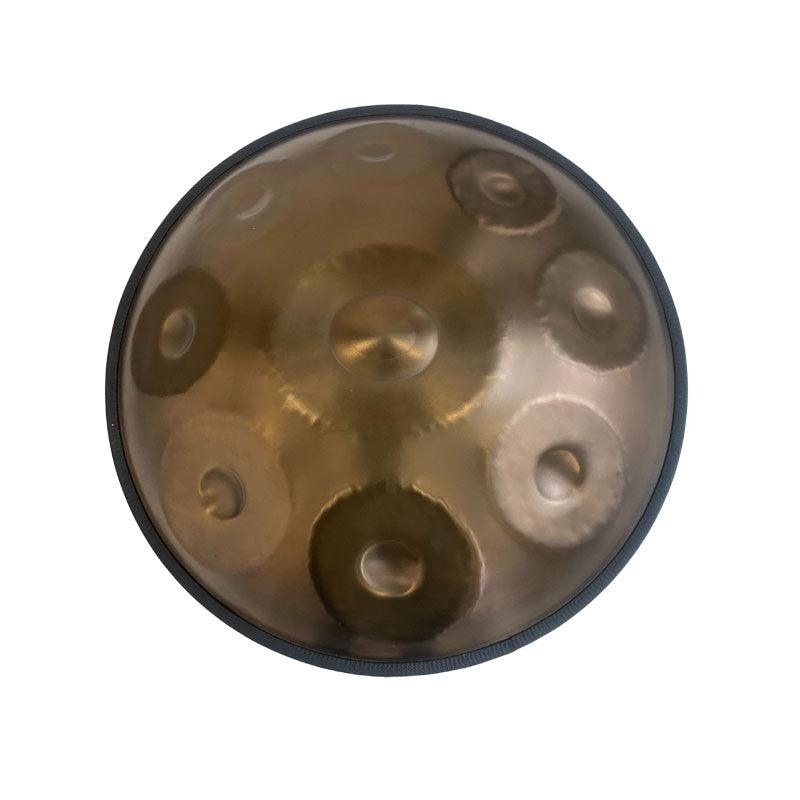 Ember Steel High End Handpan Drum 22 Inch 9/10/12 Notes, D Minor Kurd / Celtic Scale, Available in 432 Hz and 440 Hz