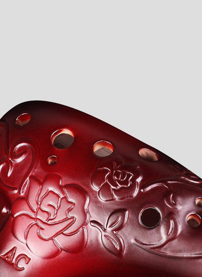 Rose Love 12 Hole Alto C Ocarina Flute ocarina - HLURU.SHOP