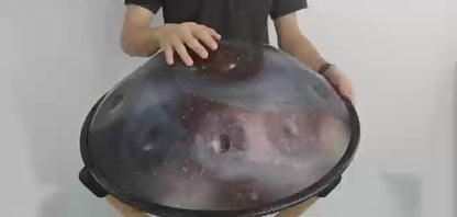 Starburst A1 Handpan Drums 22 Inches 10 Notes D Minor Scale hangdrum with gift set