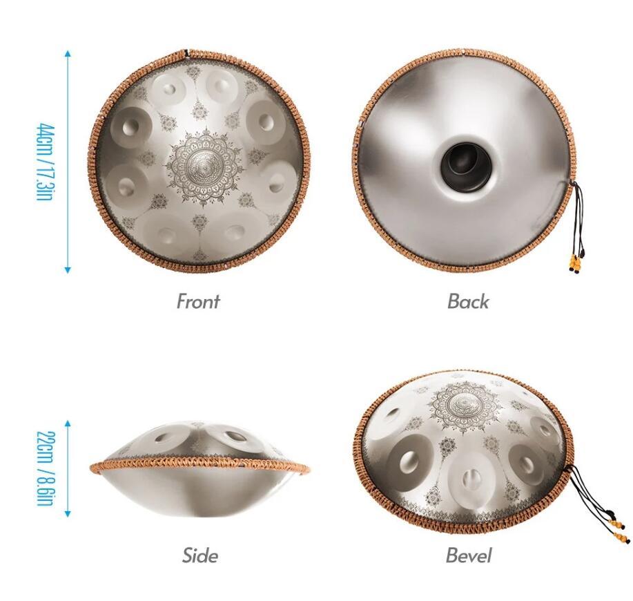 Mini Handpan,Handpans,Hang Drum,Small Handpan Drum,Hang Drum Notes 